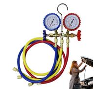 Manifold Gauge Set - Gauges Sets | Digital AC Recharge Kit | Refrigerants HVAC Manifolds For Auto & Airs Conditioner Freon Charging | Air Conditioning System Refrigeration Diagnostic Tool Testing Equi