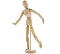 Manikin Body, Mannequin, Mannequin Body, 20cm/8 inch Wooden People Figures, Drawing Mannequin with Flexible Joints, Articulated Unisex Art Figure for Sketching & Painting, Perfect for Home Decoration