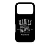 Manila Philippines Estd 1571 Distressed Style Design Case for iPhone 17 Pro