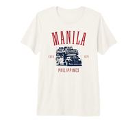 Manila Philippines Estd 1571 Retro Design Premium T-Shirt