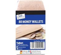 [ ] Manilla 10.5x7 Size Peel & Seal Printed Wage Envelopes Adhesive Paper Pockets Cash Coin Funds Charity Secure Design Brown Envelopes | Self Seal Wages Office Stationery Supplies