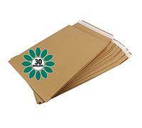 Manilla Post Marque Gusset Envelope - 254 x 178 x 25mm - 1 Pack x 30 Envelopes