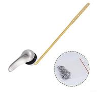 Manillefu Ergonomic Front Mount Toilet Handle, Front Mount Toilet Handle, Toilet Flusher Replacement Kit for Bathroom Fixture