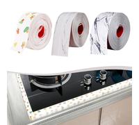 Manillefu Pvc Sealing Tape Edge Protector Waterproof Linear Design Customizable Length For Kitchen Bathroom Sink Bathtub Sealing Strip