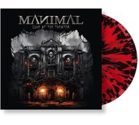 Manimal - Live At The Theater - Red/black [New Vinyl LP] Black, Colored Vinyl, R