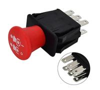 Manioiity PTO Switch Compatible with Dixie Chopper 4174684 500016 Jacobsen Bobcat 2721505 430-528 Blade Clutch PTO Switch 8 Terminals Compatible with Rotary 110-9657A MTD 725-07534 Delta 6204-322