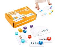 Manipulative Counting Materials | Educational Interactive Learning,Number Cards and Mathematical Manipulatives for Children,For Education Entertainment Children School Home Birthday Christmas