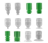 Manipulator Accessories Pnenumatic Parts for Rubber Sucker Pad Mini Vacuum Suction Cup Chuck(ZP-08S1,QTY-10PCS)
