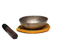 Manipuri Singing Bowl, F# 747Hz High Quality Tibetan Manipuri Singing Bowl (Medium)