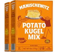 Manischewitz Potato Kugel Mix, 6 Oz (Pack of 2), Gluten Free, Monosodium Glutamate Free, Traditional Style Potato Latke Mix