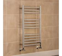 Manissa Boston Heated Towel Rail Stainless Steel 400mm W x 800mm H
