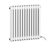 Manissa Electric Radiator Traditional Column PTC Element Old Cast Iron Type School Heater (2 Columns 600mm H x 592mm W)