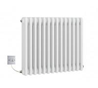 Manissa Electric White Traditional Radiator 3 Column 480mm H x 599mm W