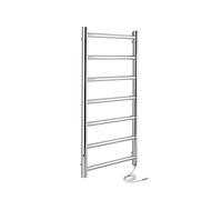 Manissa Selby Electric Heated Towel Rail Stainless Steel 600 W x 800 H