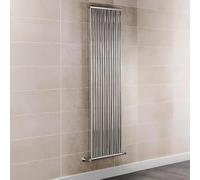 Manissa Thirsk Heated Towel Rail Vertical Radiator 500mm W x 1800mm H