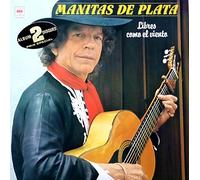 Manitas de Plata - CBS 88464 - Manitas de Plata - Libros Como el Viento - Pochette ouvrante - 2 disques vinyle LP 33t (et non CD).