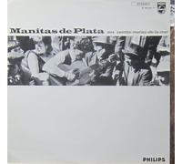 Manitas de Plata - Philips 844.539 - Manitas de Plata - Aux Saintes Maries de la Mer : Fandangos, Tarantas y bulerias, Gipsy rhumba, Moritas Moras. - Disque vinyle LP 33 tours (et non CD).