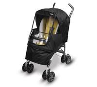 Manito Elegance Alpha Stroller Weather Shield/Rain Cover (Black)
