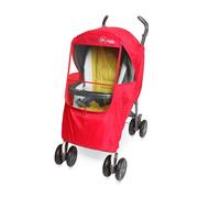 Manito Elegance Plus Stroller Weather Shield/Rain Cover, Red by Manito