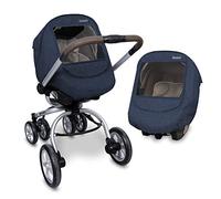 Manito Melange Infant Carseat Weather Shield (Navy)