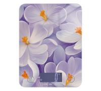 Manitoba Prairie Crocus Beauty Flower waterproof scale food 11lb/0.18oz, 5kg/5g gram food scale with 4 unit for Keto Keto Keto (Batteries not Included)