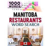 Manitoba Restaurants Word Search: Large Print