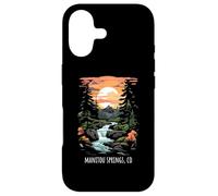 Manitou Springs CO USA Scenic Mountain Sunset Retro Style Case for iPhone 17