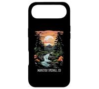 Manitou Springs CO USA Scenic Mountain Sunset Retro Style Case for iPhone Air