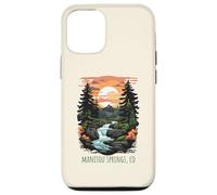 Manitou Springs Colorado USA Retro Scenic Mountain Design Case for iPhone 12/12 Pro