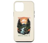 Manitou Springs Colorado USA Retro Scenic Mountain Design Case for iPhone 12 mini