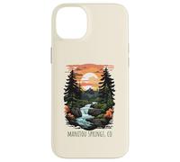 Manitou Springs Colorado USA Retro Scenic Mountain Design Case for iPhone 14 Plus