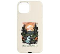 Manitou Springs Colorado USA Retro Scenic Mountain Design Case for iPhone 15 Plus