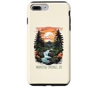 Manitou Springs Colorado USA Retro Scenic Mountain Design Case for iPhone 7 Plus/8 Plus