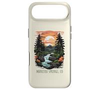 Manitou Springs Colorado USA Retro Scenic Mountain Design Case for iPhone Air