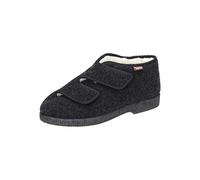 Manitu Unisex's Home Slippers, Black, 8 UK