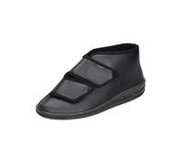 Manitu Unisex's Home slippers Mule, black, 11.5 UK