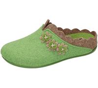 Manitu Women's 320182-07 Slipper, Green, 6 UK