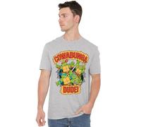 manji-devlin corporation TMNT Cowabunga Dude Unisex T Shirt, Athletic Heather, Small