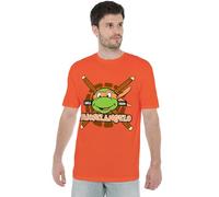 manji-devlin corporation TMNT Michelangelo Since 1984 Unisex T Shirt, Orange, Small