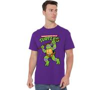 manji-devlin corporation TMNT Retro Donnie Unisex T Shirt, Purple, Medium
