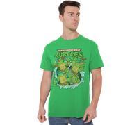 manji-devlin corporation TMNT Retro Group Unisex T Shirt, Kelly Green, XXXX-Large