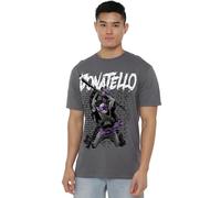 manji-devlin corporation TMNT TMNT Donatello Unisex T Shirt, Charcoal, Medium