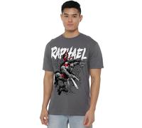 manji-devlin corporation TMNT TMNT Raphael Unisex T Shirt, Charcoal, Medium