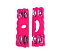 Manjira Musical Instrument for bhajan and Kirtan Thalam Dance Wood Manjeera Hand symbol Plastic 1 pair