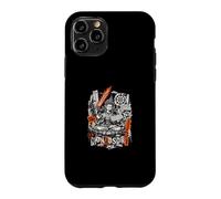 Manjushri Buddhist Wisdom Sword Dharma Wheel Lotus Case for iPhone 11 Pro