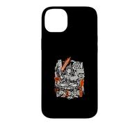 Manjushri Buddhist Wisdom Sword Dharma Wheel Lotus Case for iPhone 14 Plus