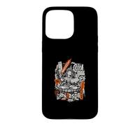 Manjushri Buddhist Wisdom Sword Dharma Wheel Lotus Case for iPhone 15 Pro Max