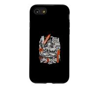Manjushri Buddhist Wisdom Sword Dharma Wheel Lotus Case for iPhone SE (2020) / 7/8