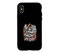 Manjushri Buddhist Wisdom Sword Dharma Wheel Lotus Case for iPhone X/XS