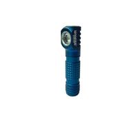 Manker E02 III 400 Lumens AAA/10440 Flashlight Pocket EDC Keychain Angle Flashlight with Magnetic Tail & Clip 4000K high CRI R9080 LED Blue